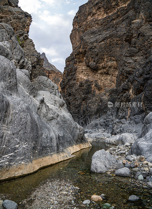 Wadi Bani Awf -阿曼的小蛇峡谷